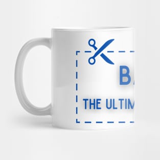 Bald Ultimate Haircut Blue Mug